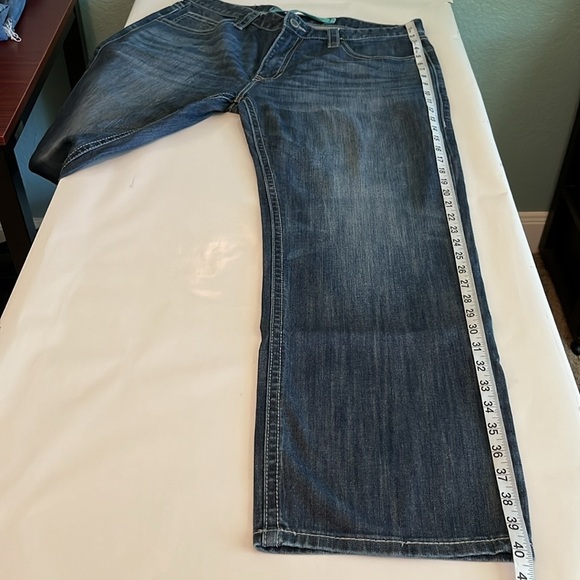 Rock & Roll Denim Revolver Straight Slim Size 36 x 30 - Picture 8 of 16